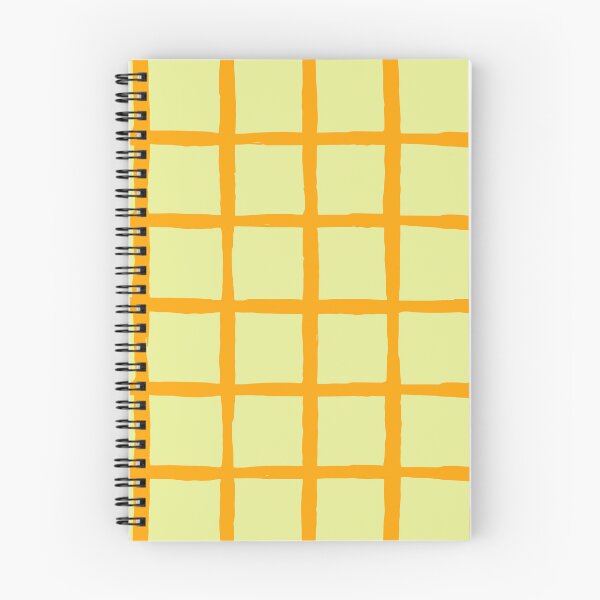 Item preview, Amber Yellow Grid on Pastel Lime — Seamless Minimalist Pattern Design designed and sold by UniqueDesign751.