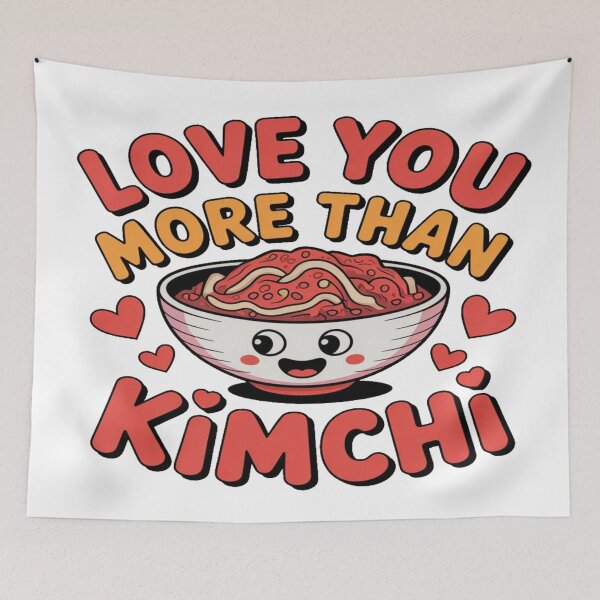 Item preview, Omma, I Love You More Than Kimchi – Korean Mother's Day designed and sold by Rajasekar.