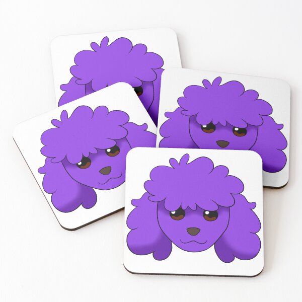 Item preview, Purple Poodle designed and sold by OliRoseArt.