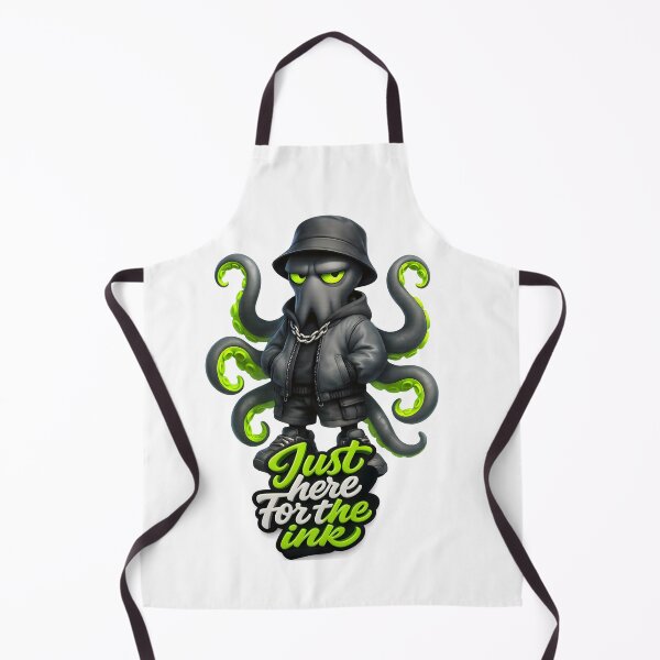 Item preview, Tattoo Ink Hunter Neon Octopus designed and sold by AtuqStudio.
