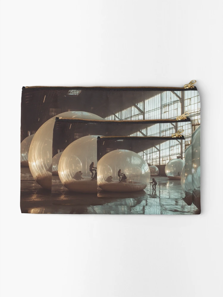 Thumbnail 2 of 4, Zipper Pouch, InflaB designed and sold by RicoInStudios.
