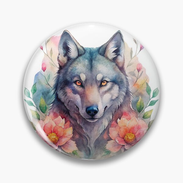 Item preview, Florian the Floral Wolf designed and sold by SibMa.