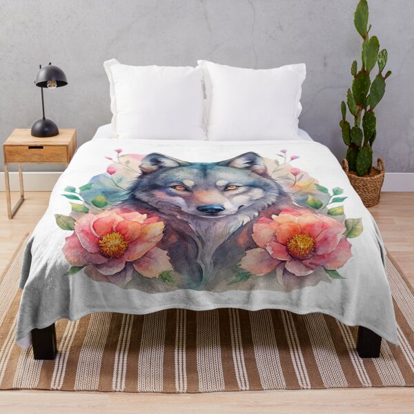 Item preview, Florian the Floral Wolf designed and sold by SibMa.
