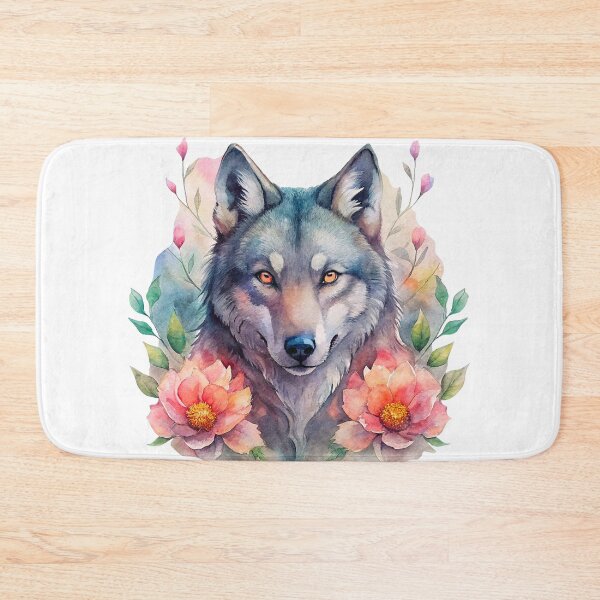 Item preview, Florian the Floral Wolf designed and sold by SibMa.