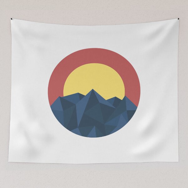 Item preview, Geometrical Mountains Colorado designed and sold by Taylor Duryea.
