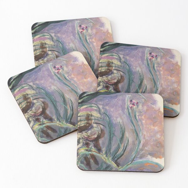 Item preview, Claude Monet Irises Abstract designed and sold by PureVintageLove.