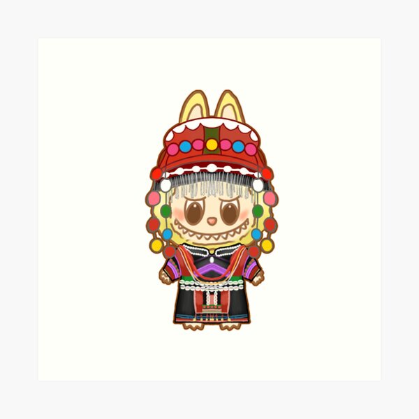 Item preview, Lisu Burmese Graphic Design - Digital File, Sticker Design, Ready To Print, Digital Art, Printable, Burma Sticker designed and sold by camigiftstudio.