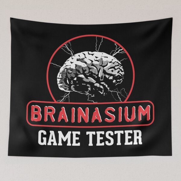 Item preview, Brainasium Game Tester  designed and sold by jakersvelmax.