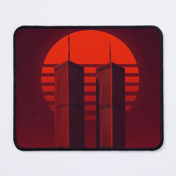 Item preview, World Trade Center - Retro Vintage NYC Design designed and sold by lapart.