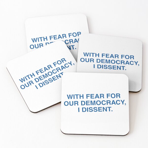 Item preview, With fear for our democracy, I dissent. Justice Sonia Sotomayor designed and sold by RossDillon.