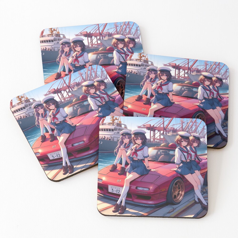 Item preview, Coasters (Set of 4) designed and sold by Nautopilot.