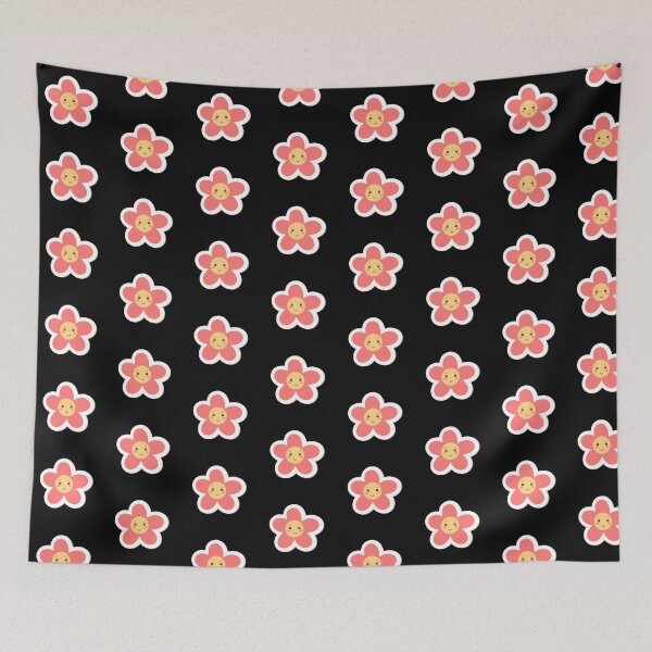 Artikelvorschau, Hellroter Lächelnder Daisy Sticker | Süßer Blumen Sticker für Laptop, Wasserflasche & Handyhülle entworfen und verkauft von FestivityFinds.