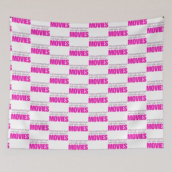 Item preview, Introverted But Will Talk About Movies designed and sold by HyperfixationStation.