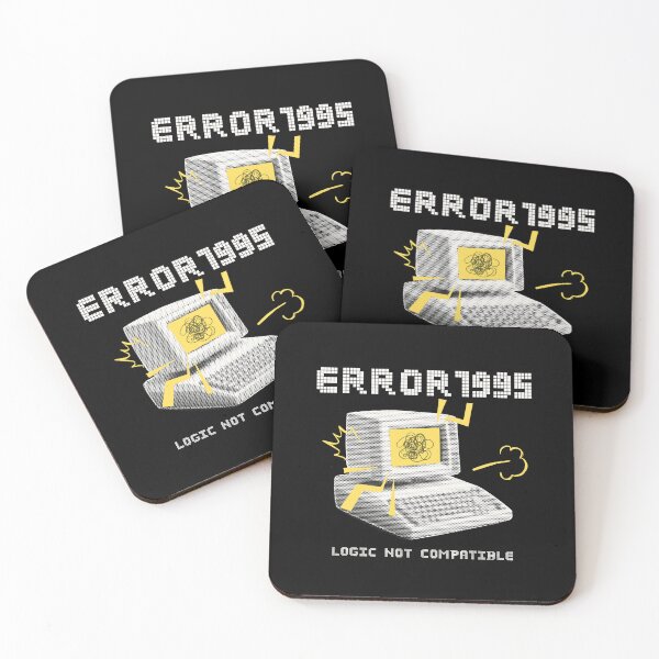 Item preview, Error 1995 – Logic Not Compatible Funny Tech Design designed and sold by Honominu.
