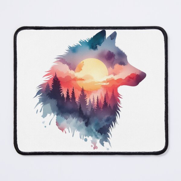 Item preview, Sunset Howl designed and sold by TeetasticBtque.