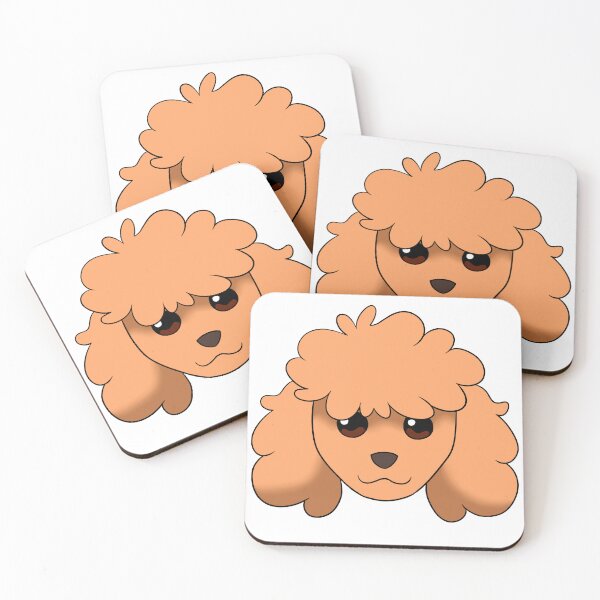 Item preview, Pastel Orange Poodle designed and sold by OliRoseArt.