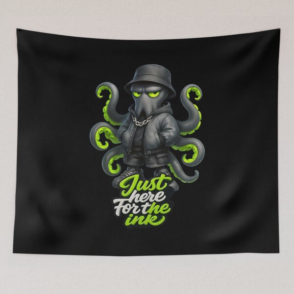 Item preview, Ink Master Octopus Streetwear King designed and sold by AtuqStudio.