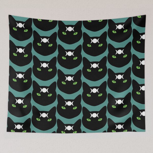 Item preview, Triple Moon Cat designed and sold by SillyFunVibes.