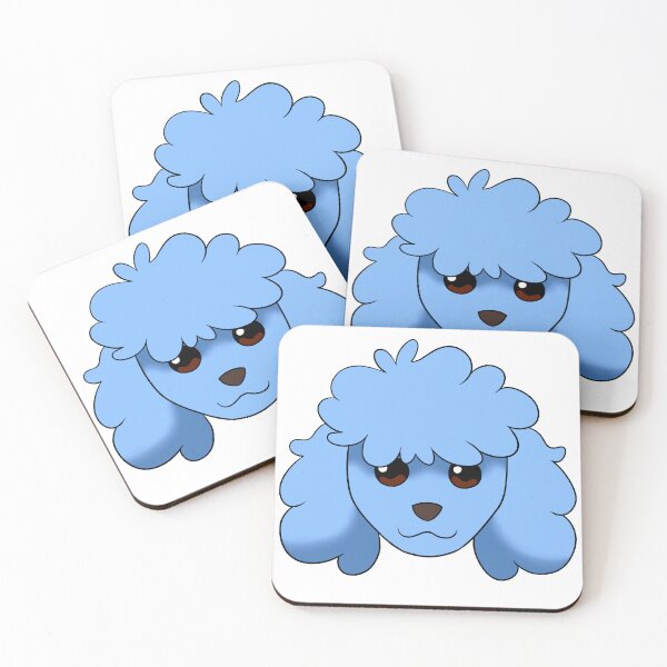 Item preview, Pastel Blue Poodle designed and sold by OliRoseArt.