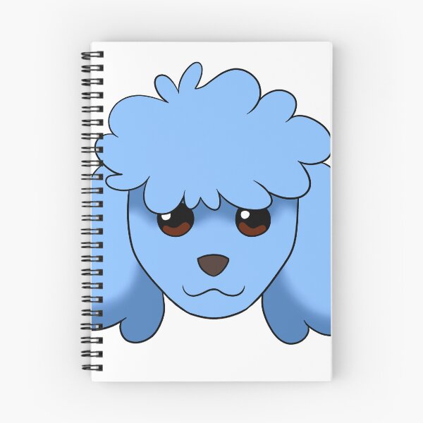 Item preview, Pastel Blue Poodle designed and sold by OliRoseArt.