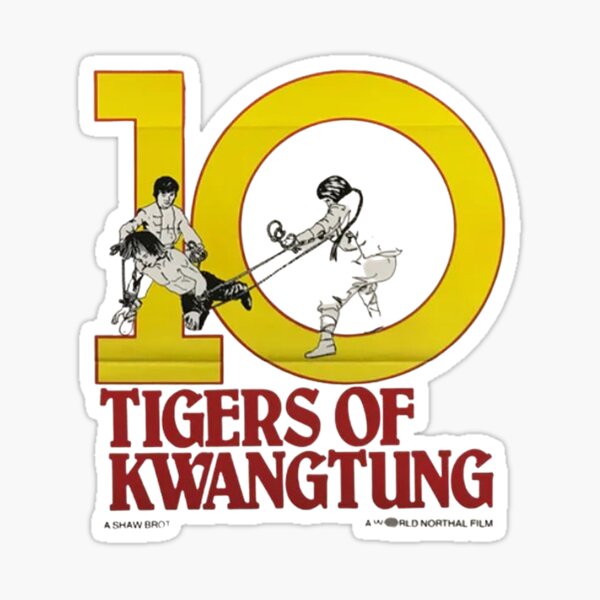 Item preview, 10 Tigers of Kwangtung designed and sold by MovieMayhem.