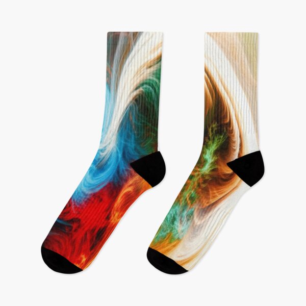 Item preview, Elemental Abstract Art - Earth, Wind, Fire, Water designed and sold by Mixture-Designs.