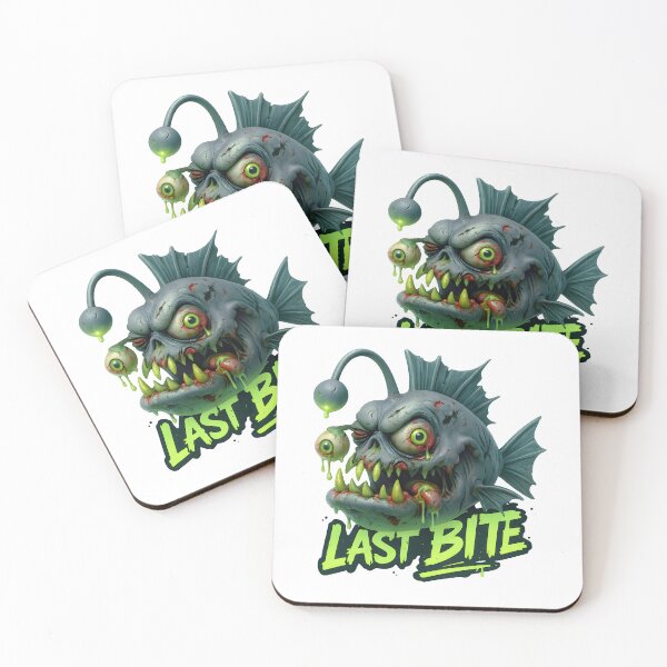 Item preview, Abyssal Neon Predator Last Bite designed and sold by AtuqStudio.