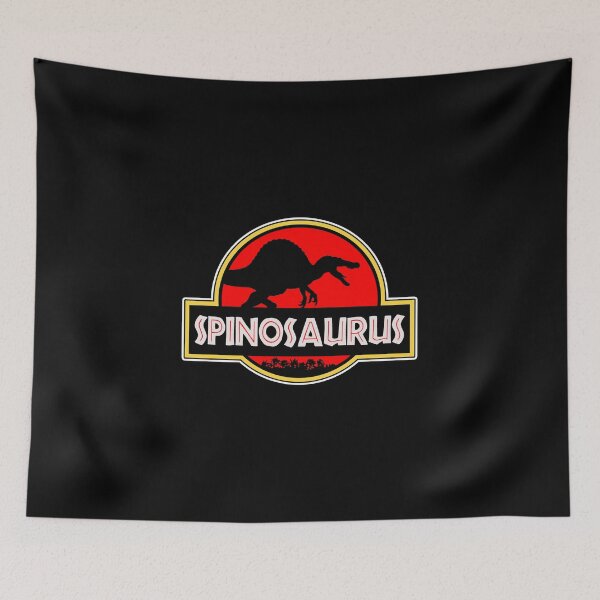 Item preview, spinosaurus jurassic logo designed and sold by Blck-Acid-Devil.