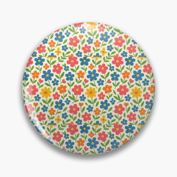 Item preview, Fabric pattern, floral pattern, bright colors designed and sold by Nuynuyshop.