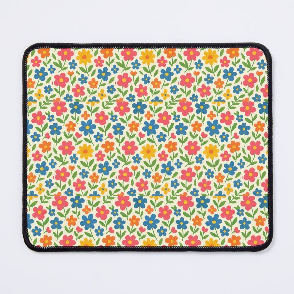 Item preview, Fabric pattern, floral pattern, bright colors designed and sold by Nuynuyshop.