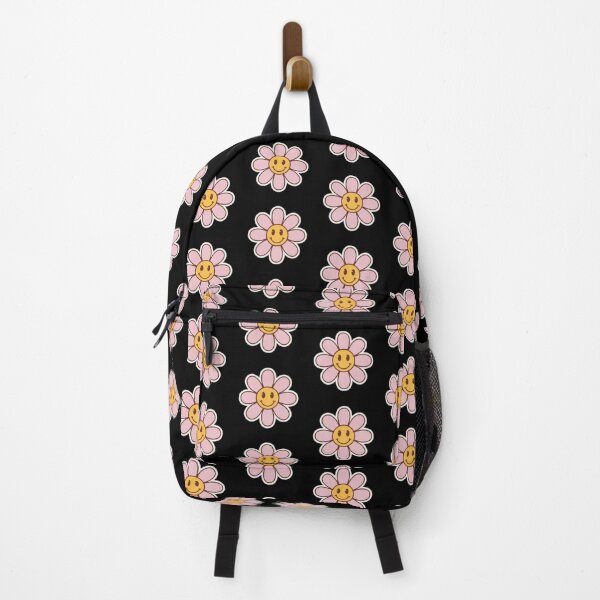 Item preview, Light Pink Smiling Daisy Sticker | Cute Floral Sticker for Laptop, Water Bottle & Phone Case designed and sold by FestivityFinds.