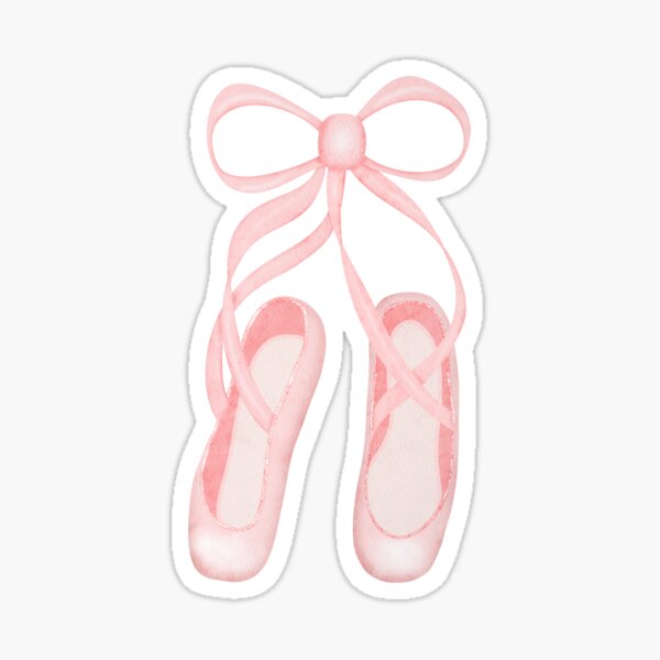 Item preview, Ballerina pointe shoes  designed and sold by GoldenAcornArt.