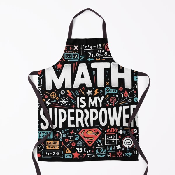 Item preview, Math is My Superpower: Unleashing Your Inner Genius designed and sold by aZRaSs.