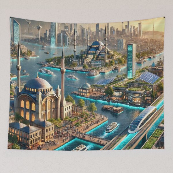 Item preview, Istanbul - Futuristic Cities designed and sold by Eric Nagel.