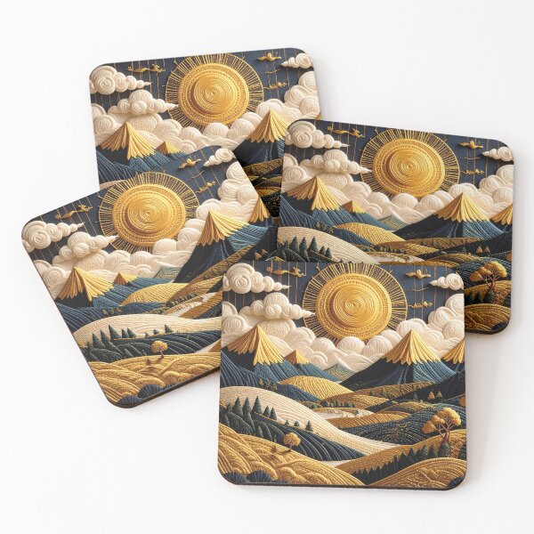 Item preview, Linen Valley Gold designed and sold by In Linear.
