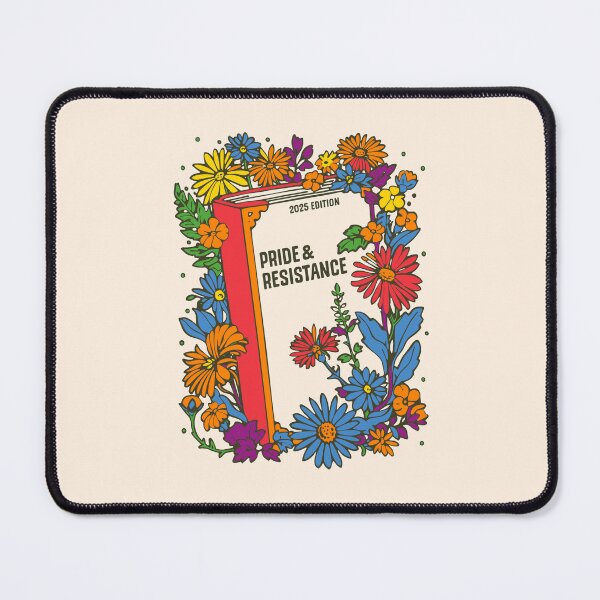 Item preview, Equal Rights Book Flower Resist Feminist LGBTQ+ Floral designed and sold by Eurokollektiv.