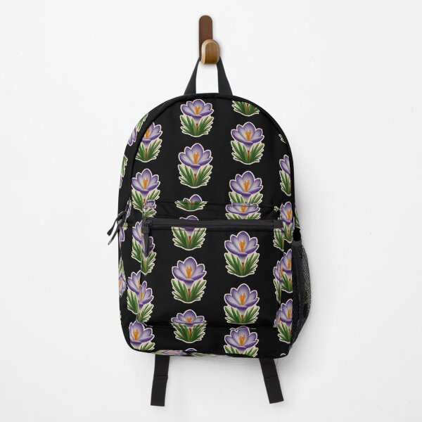 Item preview, Crocus Flower Sticker | Vibrant Purple Crocus Stickers for Laptop, Water Bottle, & Phone Case designed and sold by FestivityFinds.