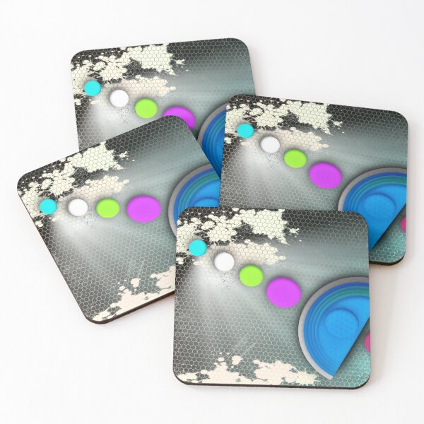 Item preview, Neo-Retro Vibes – Abstract Geometric Composition designed and sold by NB-Artmagic.