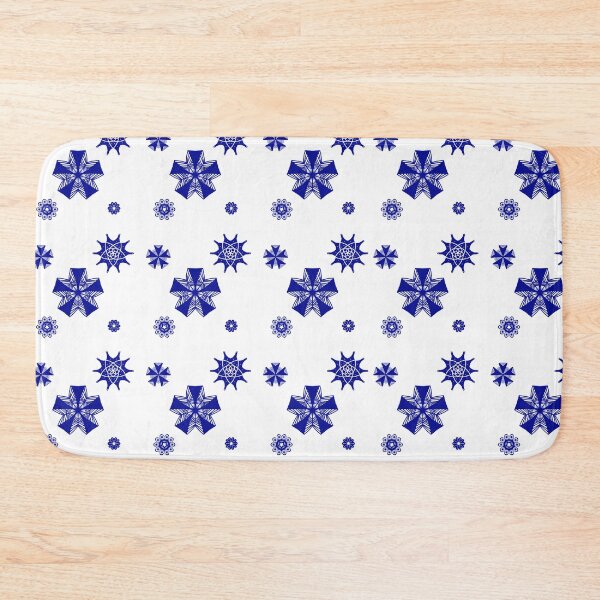 Item preview, Blue floral intricacy designed and sold by Tzumimore.