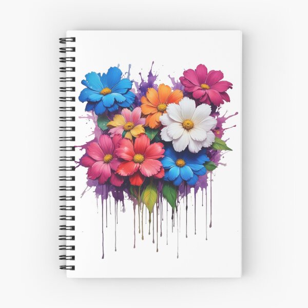 Item preview, Floral Splash Paint Design designed and sold by Hiveone66.