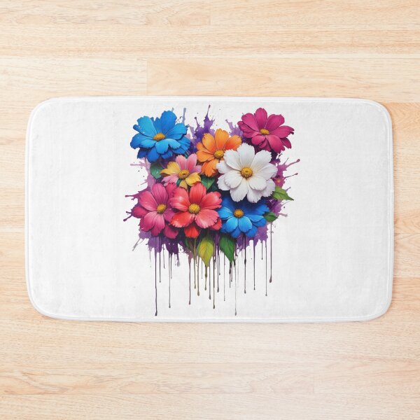 Item preview, Floral Splash Paint Design designed and sold by Hiveone66.