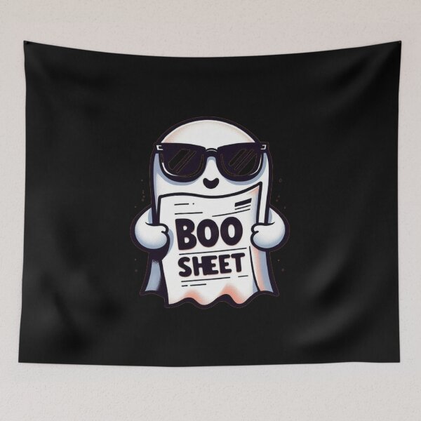 Aperçu de l'œuvre C'est Boo Sheet créée et vendue par aZRaSs.