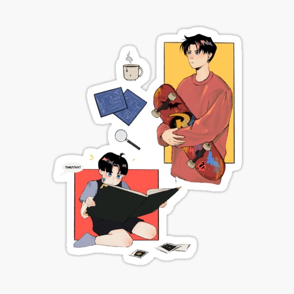 Item preview, Tim drake designed and sold by cursedramen.
