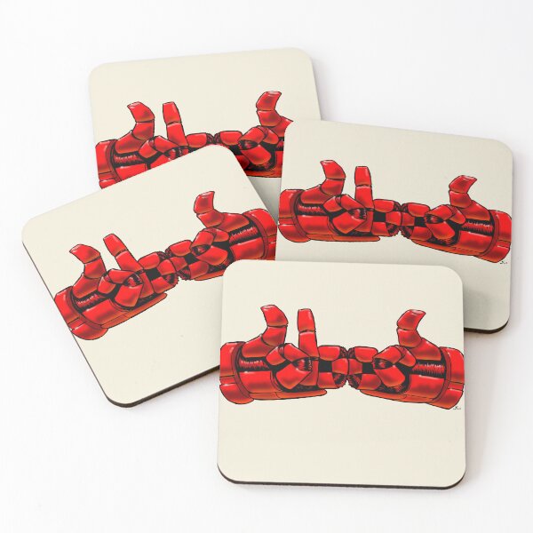 Item preview, Be positive Space King hands designed and sold by paraptorkeet.