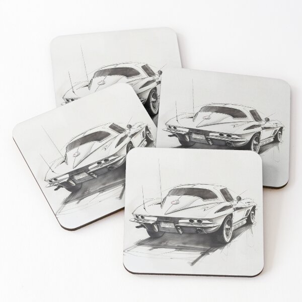 Item preview, 1967 Corvette Illustration designed and sold by HoskingInd.
