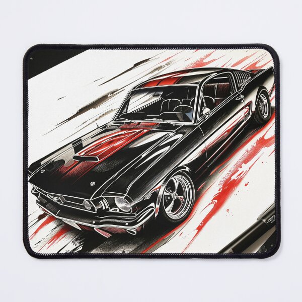Item preview, 1965 Ford Mustang Fastback Poster designed and sold by HoskingInd.