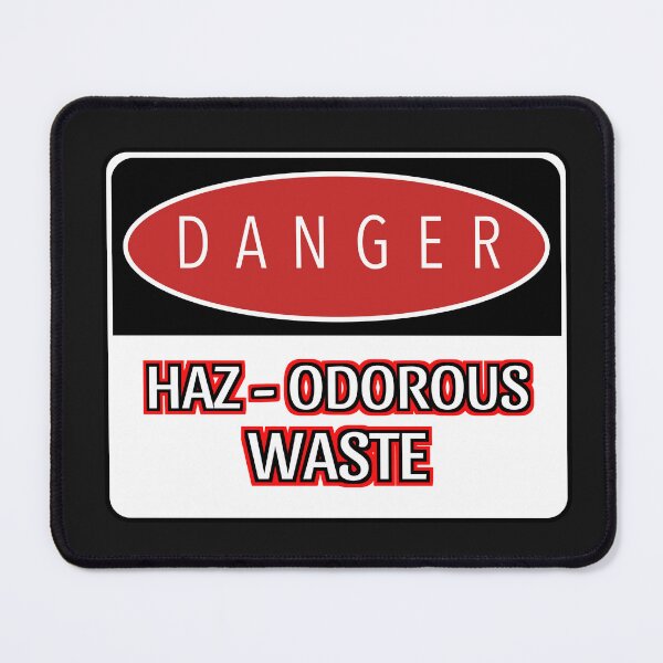 Item preview, Play on words for Hazardous Waste Bad Smell designed and sold by FayBeesDesigns.