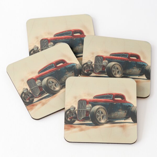 Item preview, 1932 Ford Coupe Hot Rod Illustration designed and sold by HoskingInd.