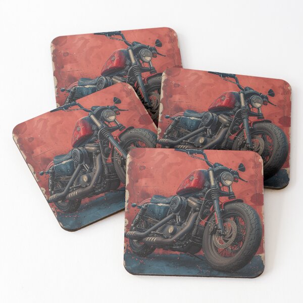 Item preview, Classic American Motorcycle Illustration designed and sold by HoskingInd.
