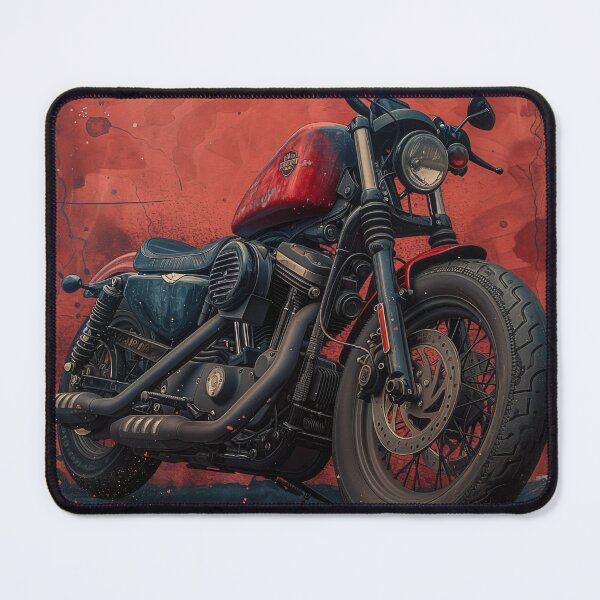 Item preview, Classic American Motorcycle Illustration designed and sold by HoskingInd.